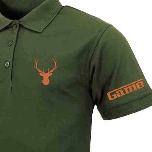 Mens Polo Shirt UK | Game Stag Logo Classic Polo
