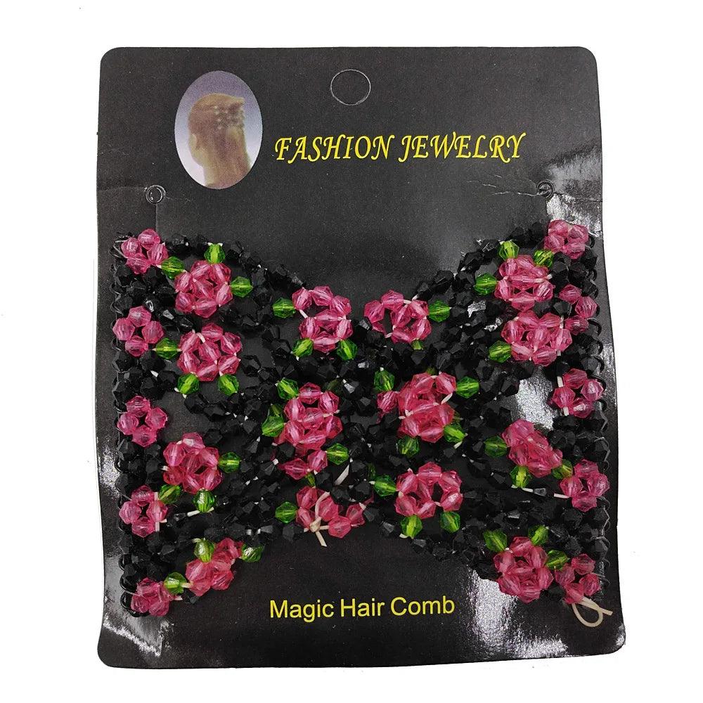 Jelieora Venture wire coil insert magic styling comb for hair accessories, showing the flexible metal coil in a close-up shot