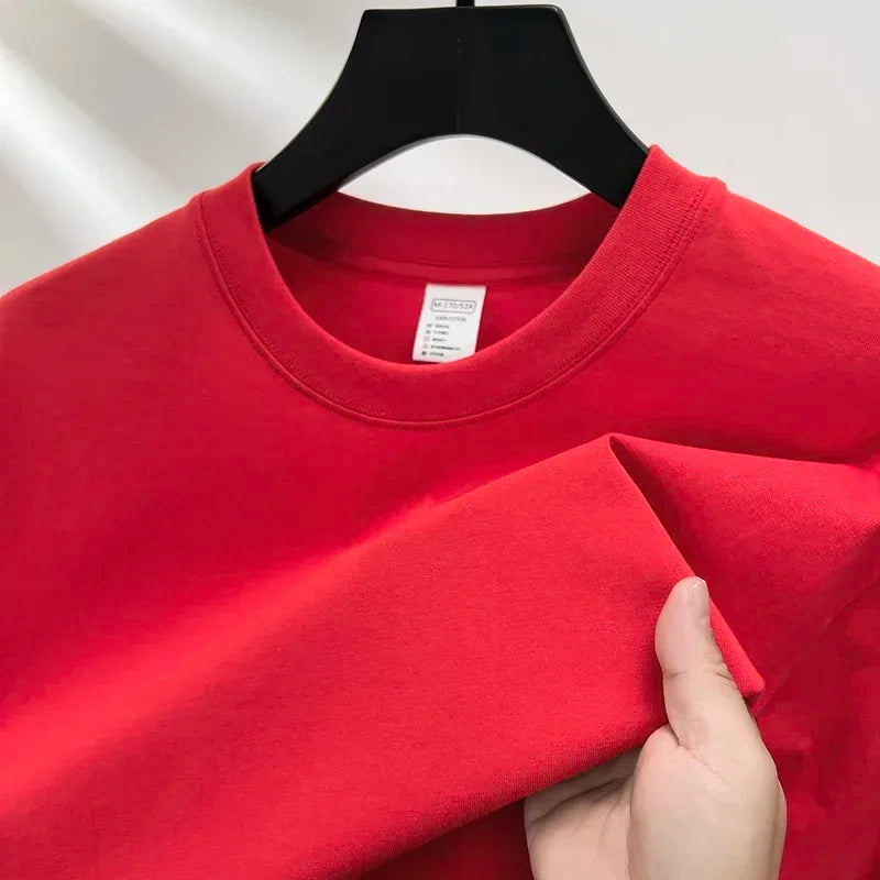 Men's white 100% cotton round neck T-shirt by Jelieora Venture, showcasing a breathable everyday tee with a casual fit.