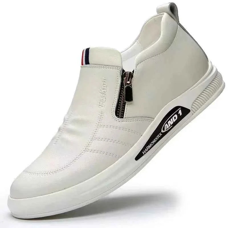 Men's Casual Leather Loafers | Slip-On Moccasins Business Shoes