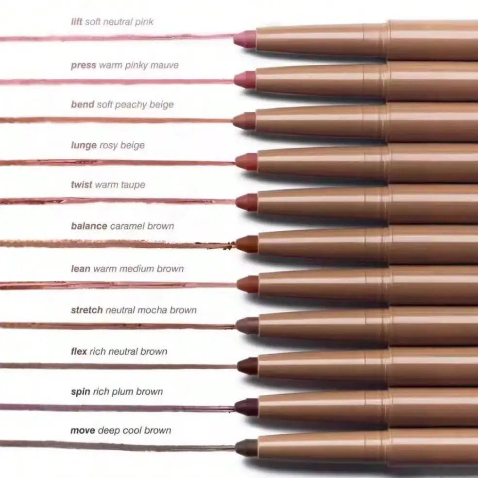 Jelieora Venture Haili Lip Liner with double-head design, silky peptide formula, in sleek packaging for precise lip makeup application