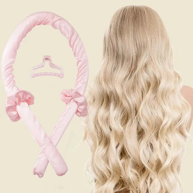 Jelieora Venture heatless overnight curling rod headband for hair, soft and comfortable hair accessory for curling overnight.