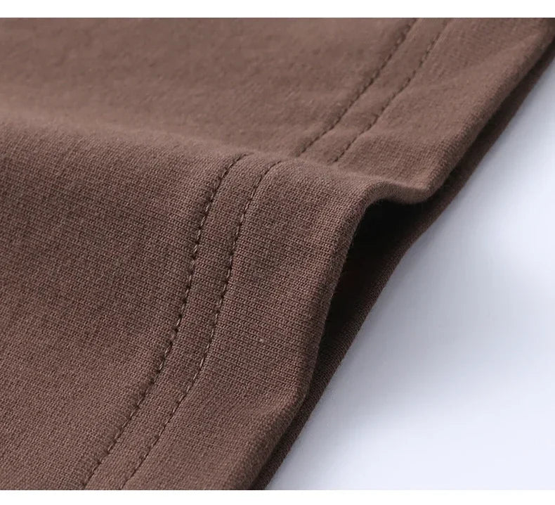 Men's 100% cotton round neck T-shirt by Jelieora Venture, featuring a breathable, everyday casual fit in a simple design.