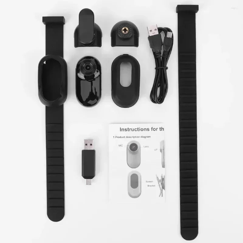Portable Jelieora Venture pet camera with HD 1080p, detachable design, anti-shake, cat and dog view, outdoor-ready collar camera