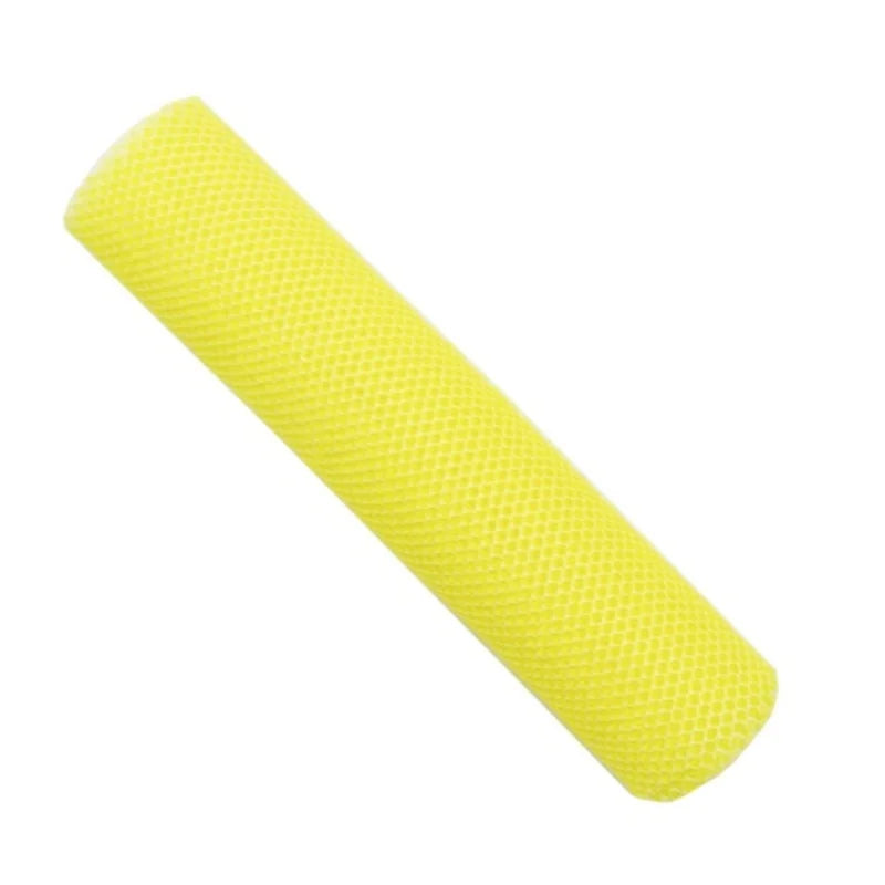 African net bath sponge by Jelieora Venture, double-sided loofah towel for exfoliating and smoothing skin during shower.
