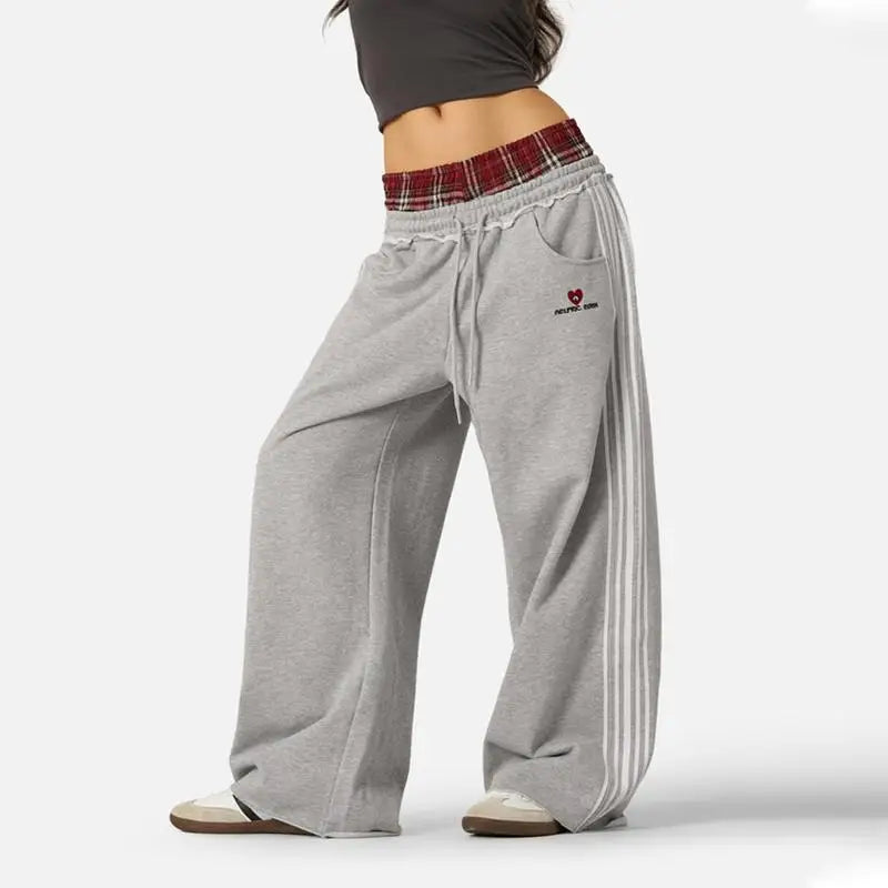 Women's college tracksuit set by Jelieora Venture featuring a comfortable matching sweatshirt and joggers in stylish design.
