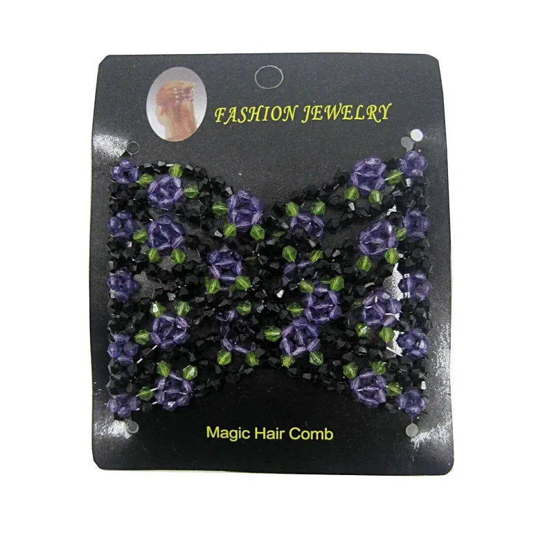 Jelieora Venture Wire Coil Insert Magic Styling Comb for hair, showcasing its flexible coil design and hair accessory features.