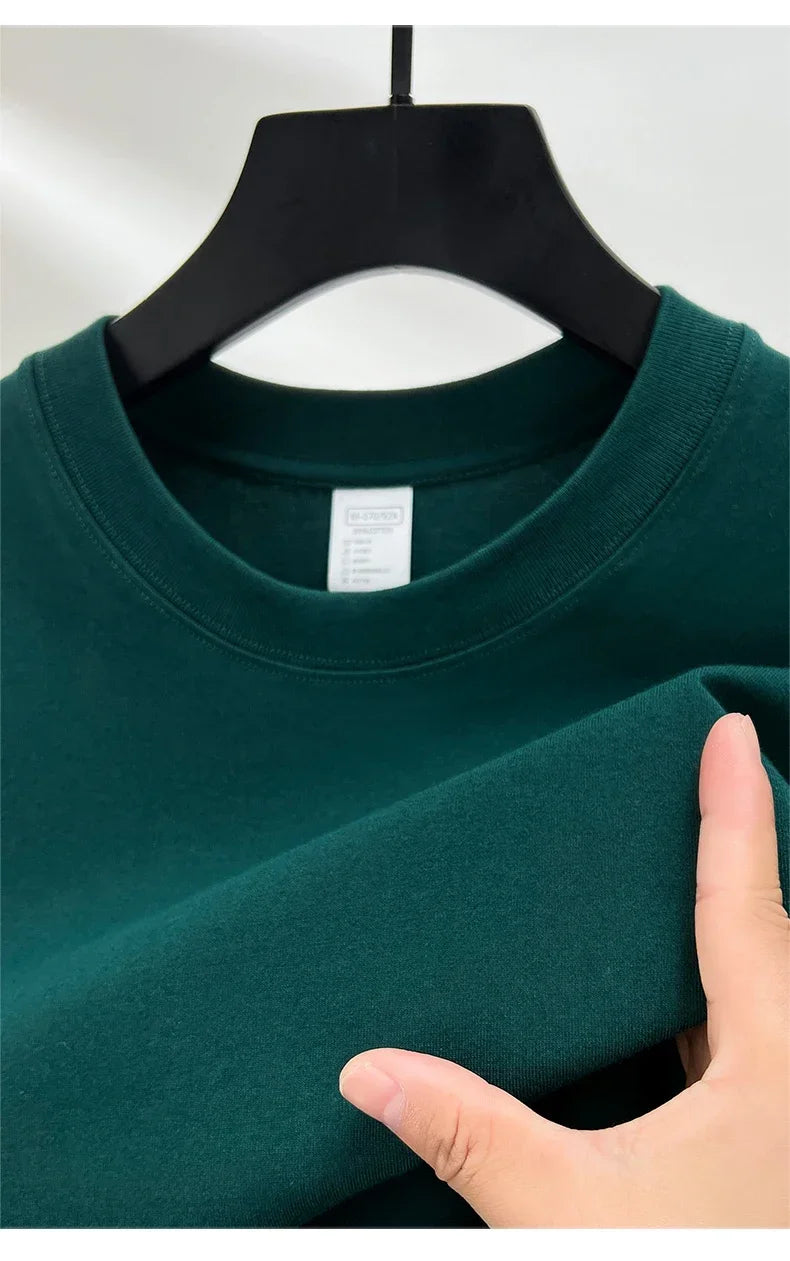 Men's 100% cotton round neck T-shirt by Jelieora Venture, showcasing a breathable, comfortable everyday tee in a casual fit.