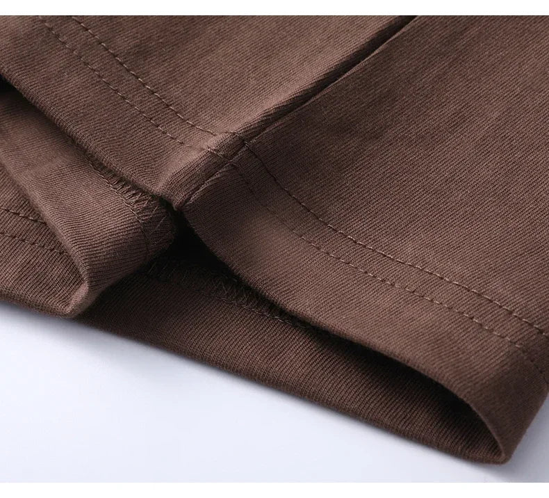 Men's breathable 100% cotton round neck T-shirt by Jelieora Venture, shown in a neutral color on a plain background.