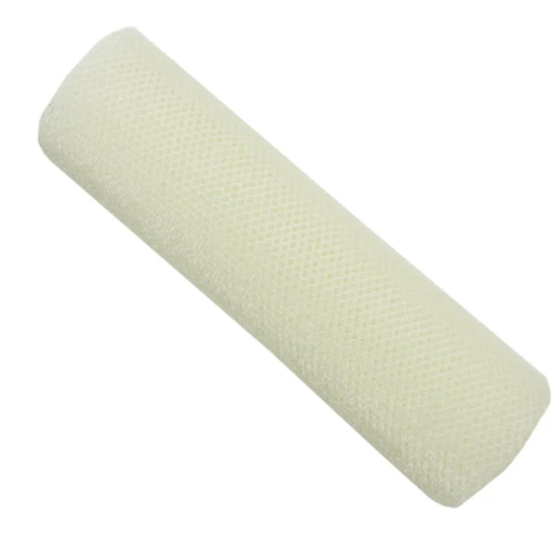 Jelieora Venture African net bath sponge with double-sided loofah for exfoliating and smoothing skin during shower or bath.