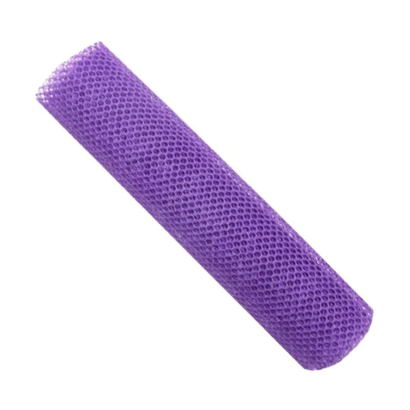 African net bath sponge by Jelieora Venture, double-sided exfoliating loofah towel for smoothing skin during shower.