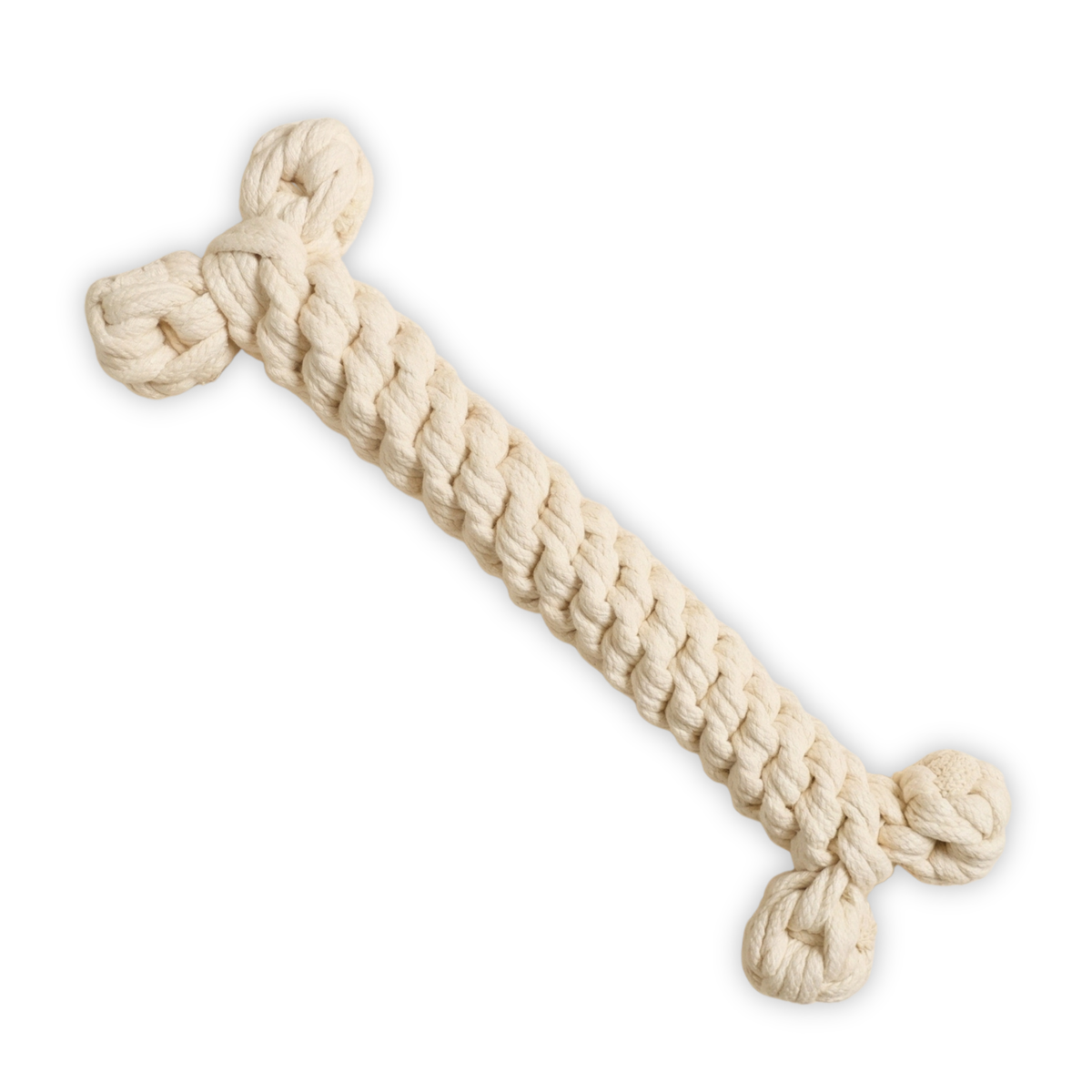 The Jumbo White Rope Bone Toy - Jelieora Venture