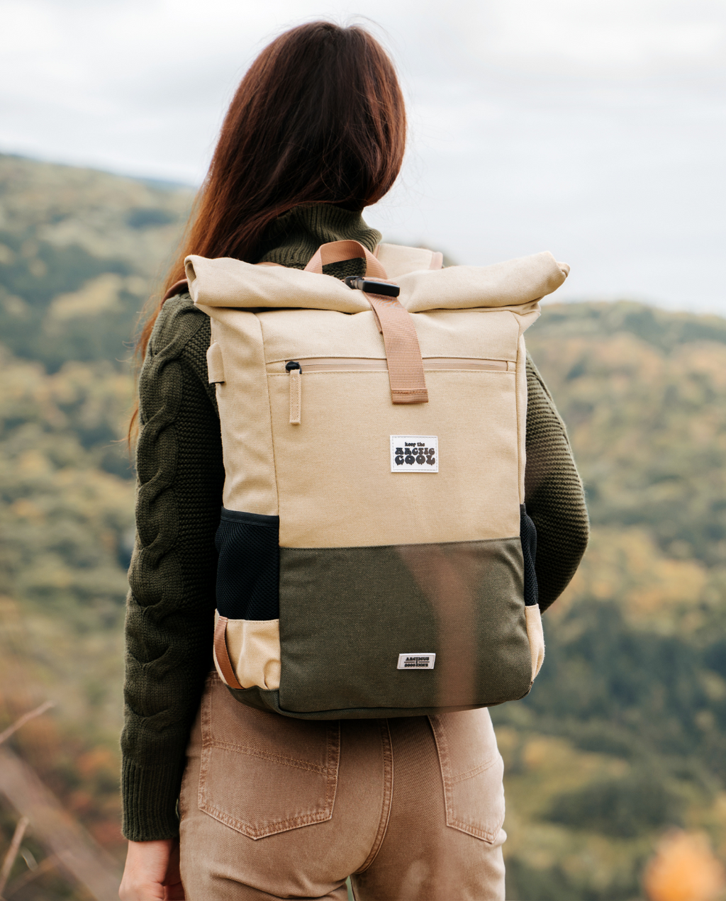 Polar Explorer Backpack | Hemp & Waterproof