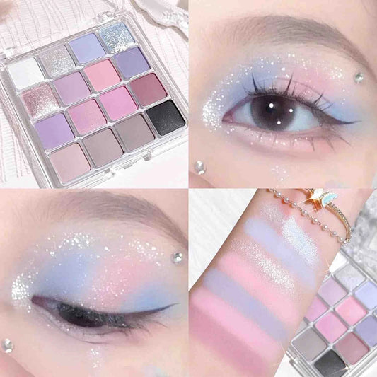 Sunset Eyeshadow Palette UK | 16 Colour Magic Eye Shadow Tray
