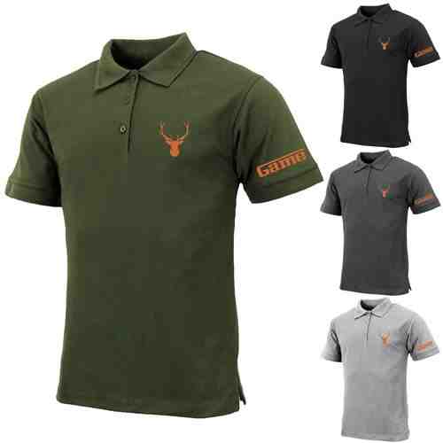 Mens Polo Shirt UK | Game Stag Logo Classic Polo