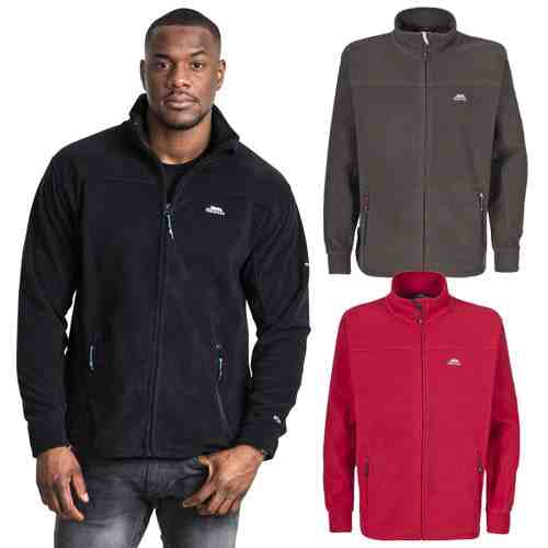Men's Trespass Bernal Heavyweight Full Zip Fleece - Your Ultimate Companion for Warmth and Comfort