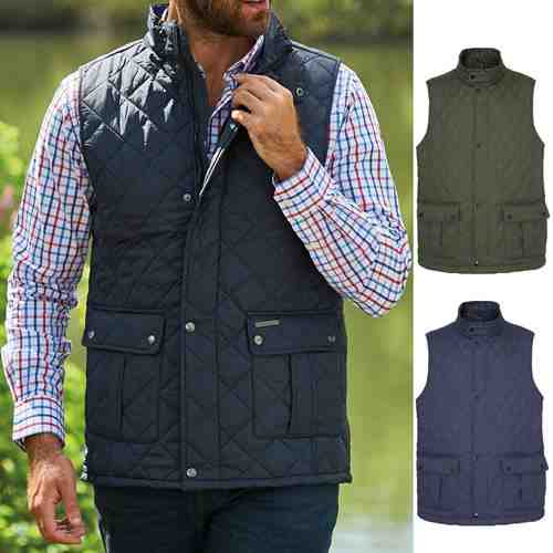 Elevate Your Style with the Men's Quilted Gilet by Champion