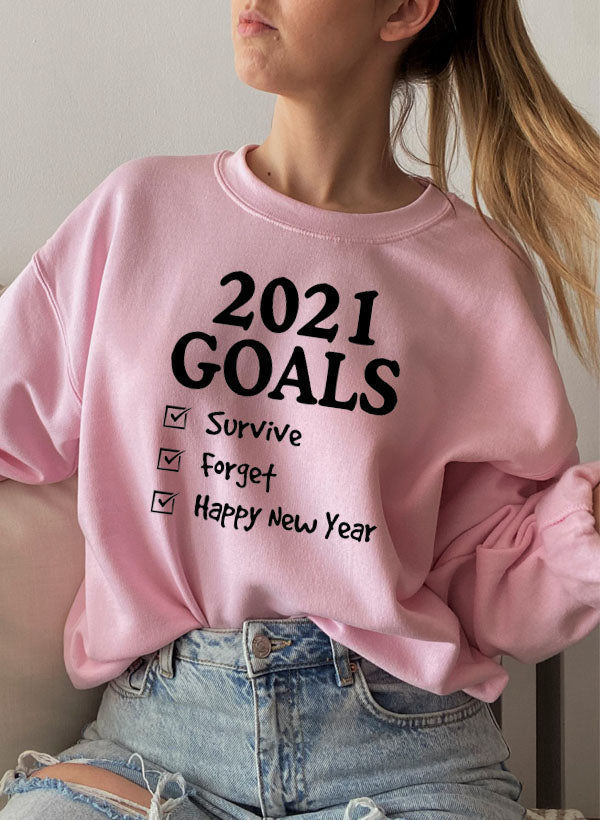 Goals Graphic Sweatshirt