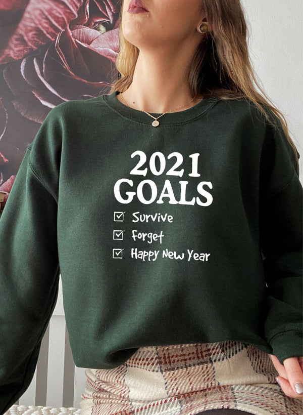 Goals Graphic Sweatshirt