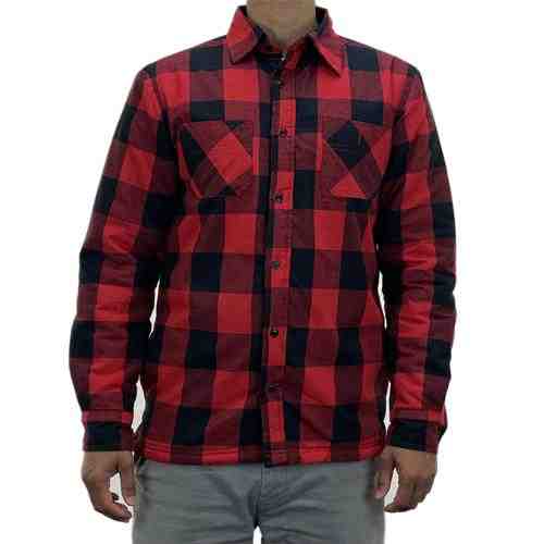 Mens Sherpa Lined Shirt UK | Fleece Work Shirt for Cold Weather