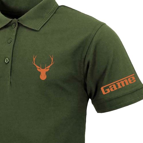 Mens Polo Shirt UK | Game Stag Logo Classic Polo