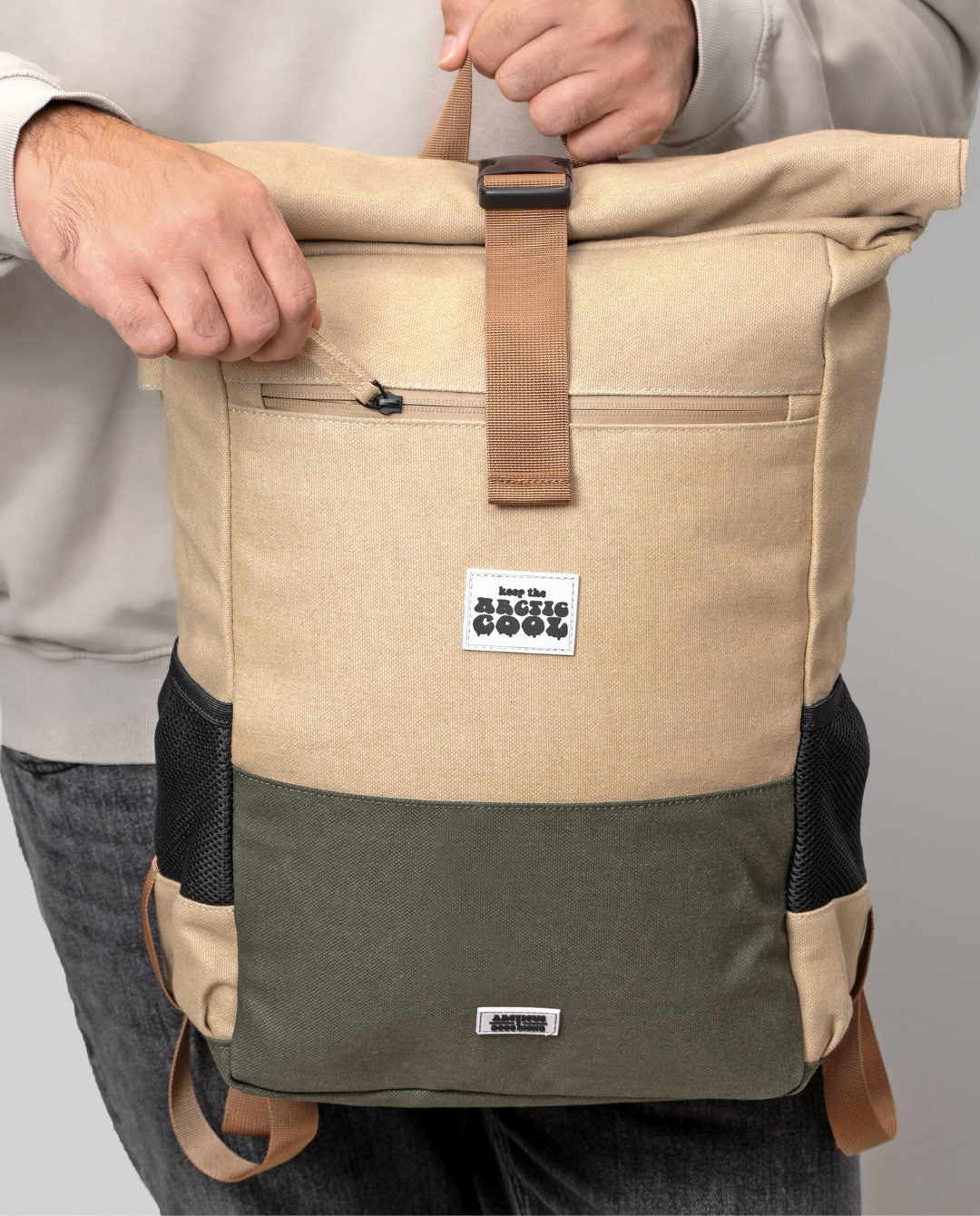 Polar Explorer Backpack | Hemp & Waterproof
