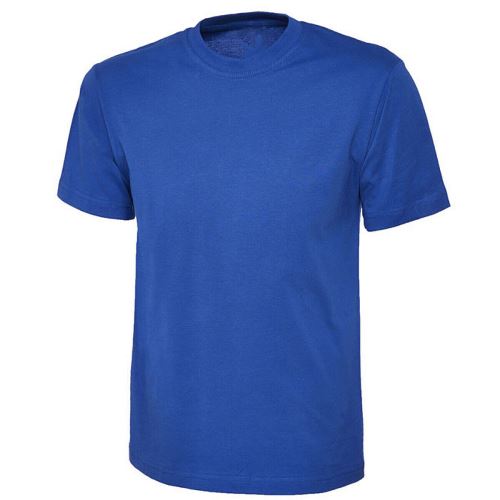 Adults cotton T-shirt by Ek Wholesale, plain white casual T-shirt for men and women, soft fabric and comfortable fit.