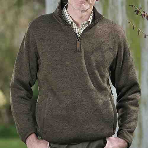 Mens Casual Fleece Pullover - Fort Easton for Ultimate Comfort