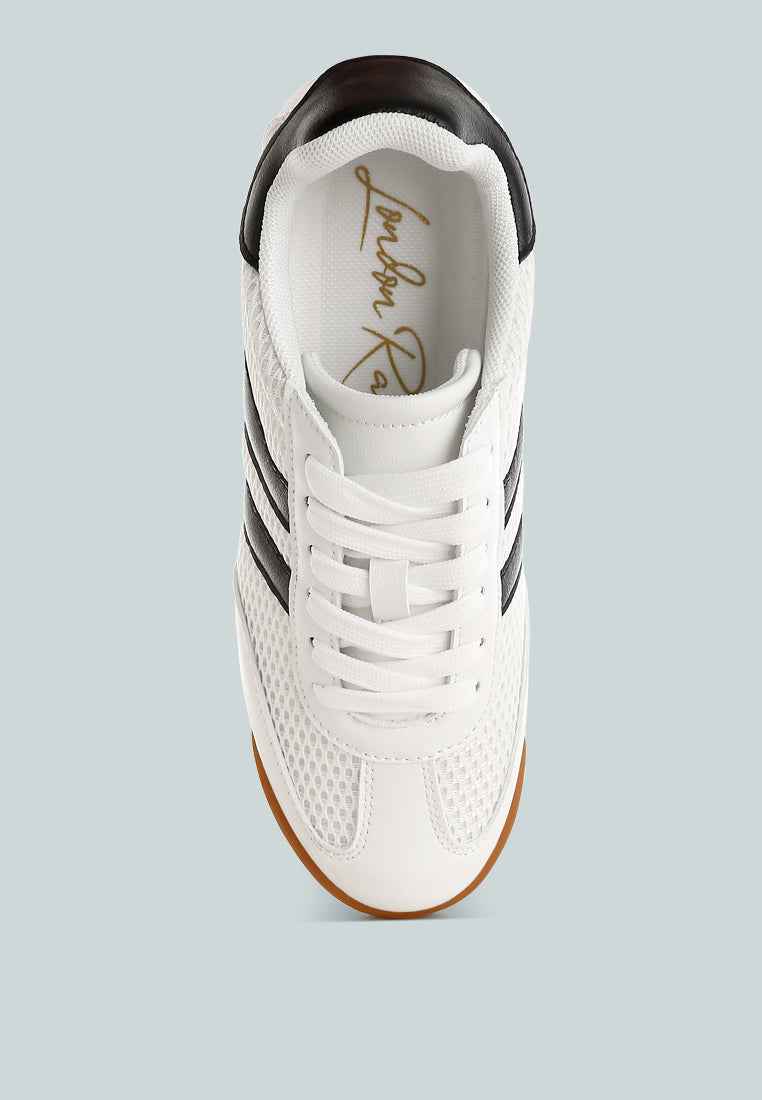 Blaster Casual Striped Lace-Up Sneakers