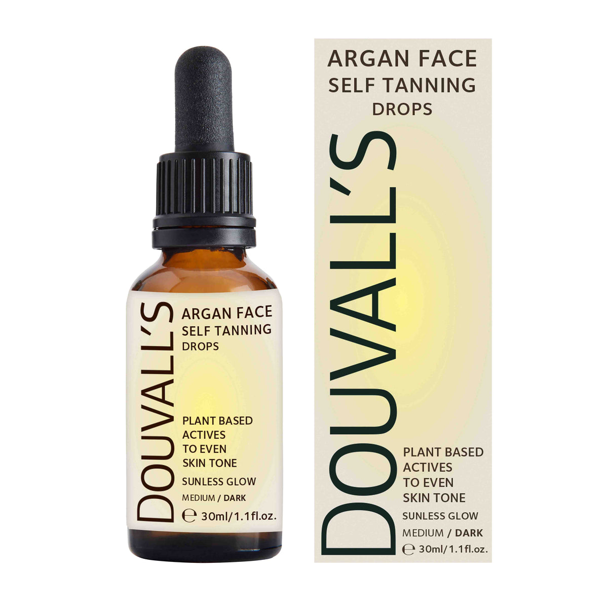 Self Tanning Face Drops UK | Argan Oil Tan Drops 30ml