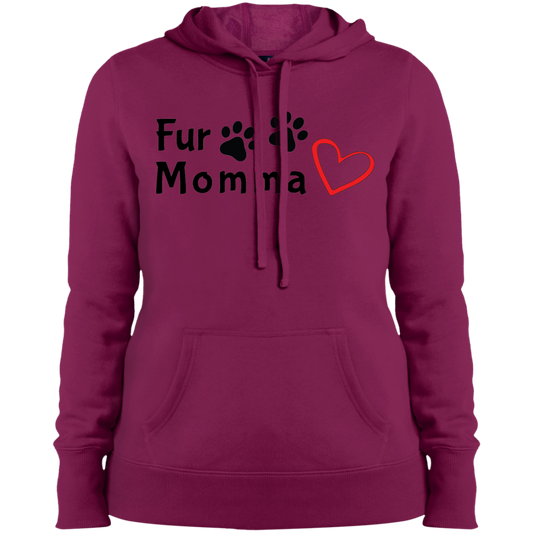 Ladies Hoodie Fur Momma