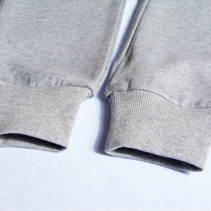 Men's fleece jogger sweatpants by Jelieora Venture, showing relaxed fit with elastic waistband and soft fleece material.