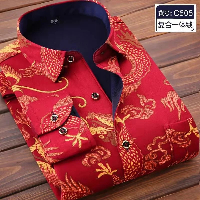Men's slim fit striped long sleeve shirt by Jelieora Venture, featuring a classic design and button-up front.