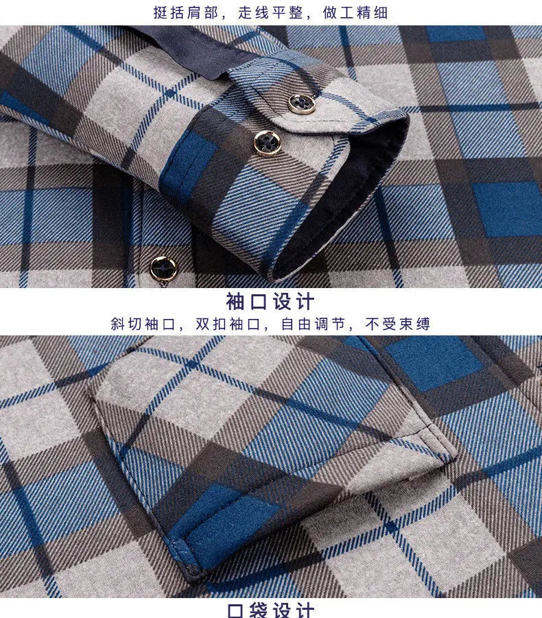 Men's slim fit striped long sleeve shirt by Jelieora Venture, featuring a classic design and button-up front.