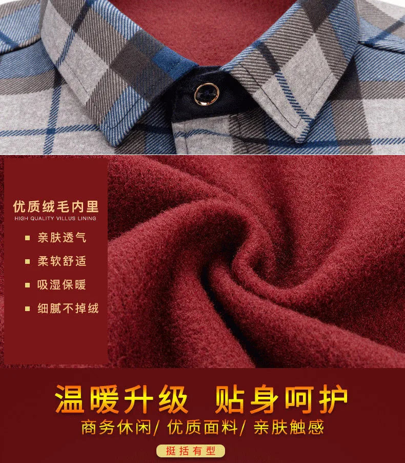 Men's slim fit striped long sleeve shirt by Jelieora Venture, shown in a natural pose with a classic collar and button-up front.