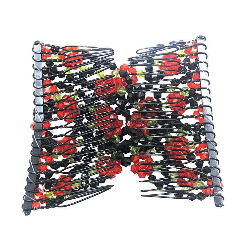 Jelieora Venture wire coil insert magic styling comb for hair accessories, showcasing the coiled metal design on a white background.