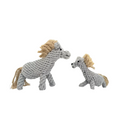 Serene the Gray Horse Rope Toy