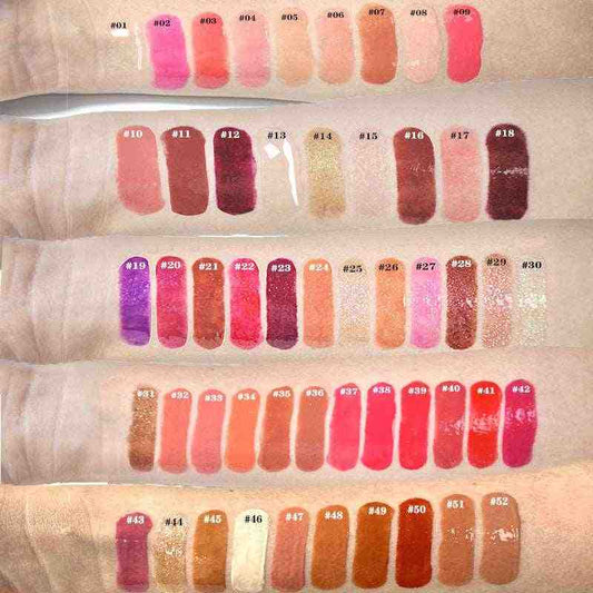 Lip Gloss Set UK | Collection of 52 Stunning Shades