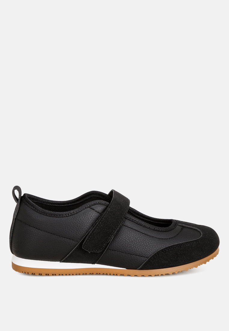 Litasha Classic Velcro-Strap Sneakers