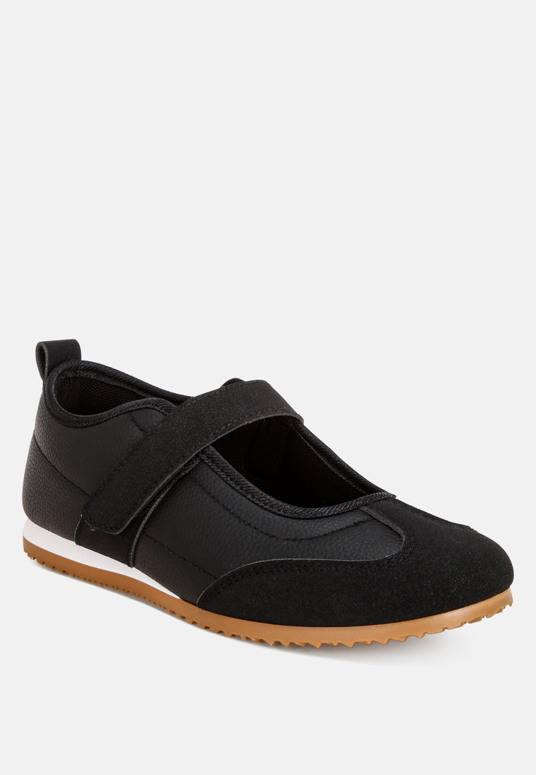Litasha Classic Velcro-Strap Sneakers