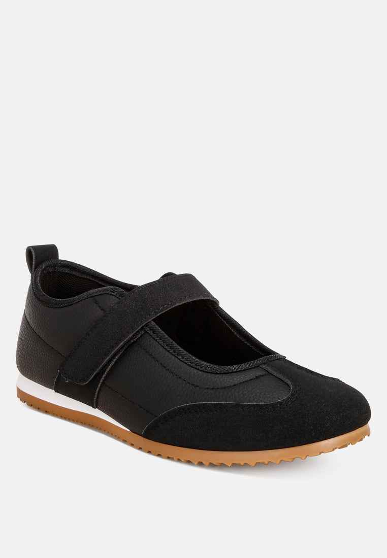 Litasha Classic Velcro-Strap Sneakers