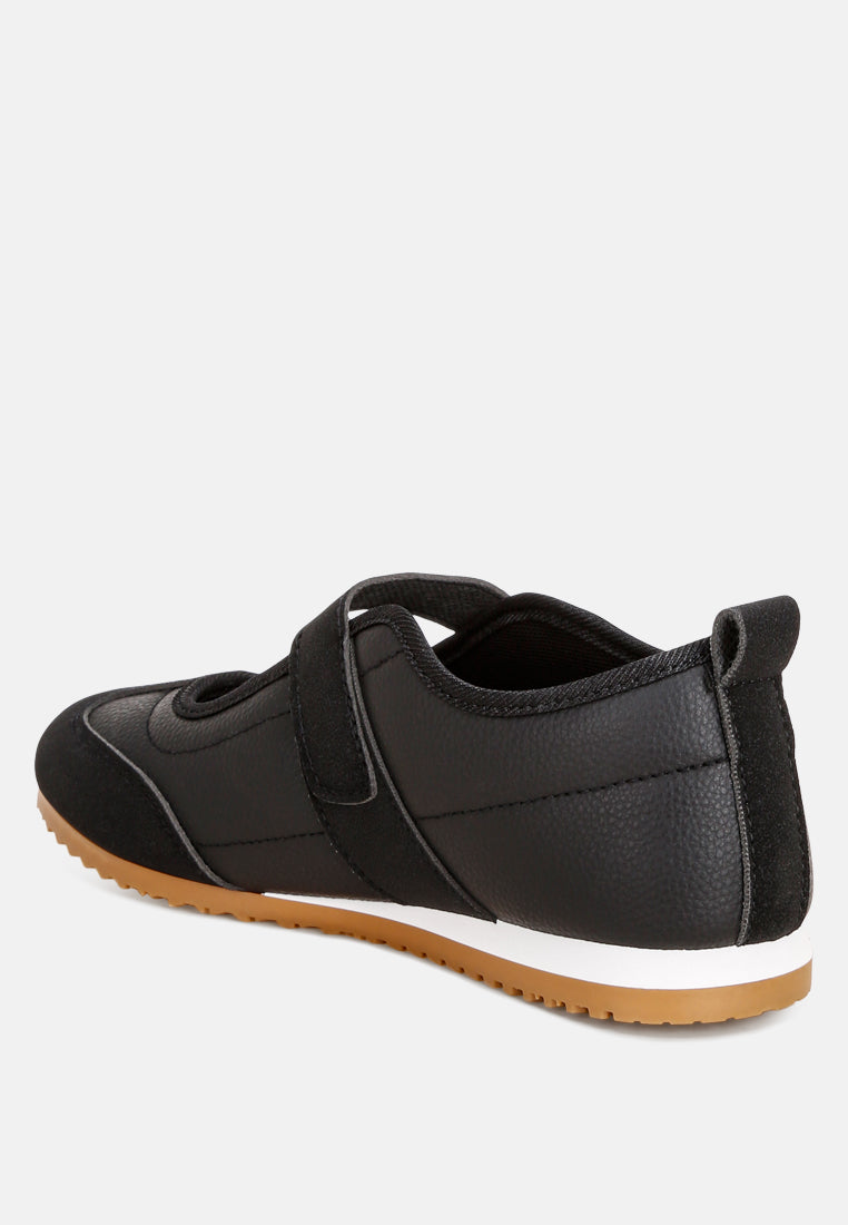 Litasha Classic Velcro-Strap Sneakers