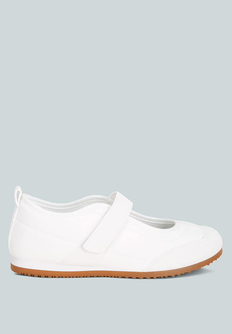 Litasha Classic Velcro-Strap Sneakers