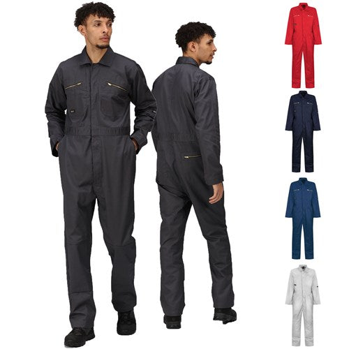 Workwear Coveralls UK | Regatta TRJ513R Durable Work Suit