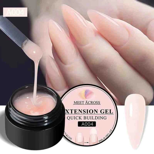 Nail Extension Gel UK | Meet Across Quick Builder Gel 8ml