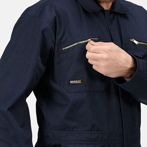 Workwear Coveralls UK | Regatta TRJ513R Durable Work Suit