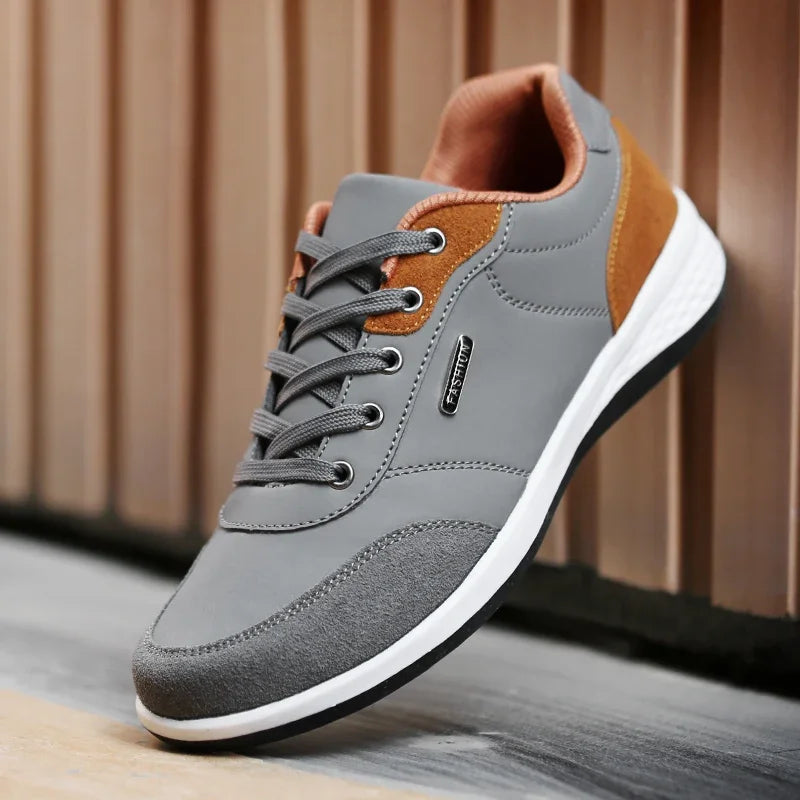 Men's waterproof trainers by Jelieora Venture featuring a sleek design, breathable material, and sturdy soles for all-weather wear.