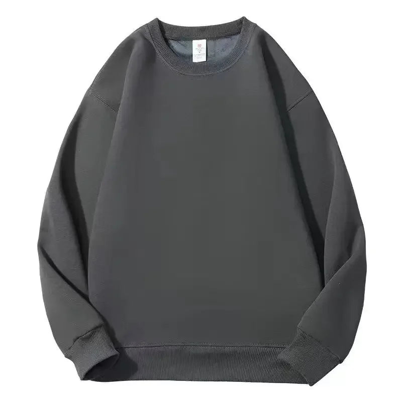 Unisex oversized fleece sweatshirt by Jelieora Venture, showing a cozy, relaxed fit in soft fleece material.
