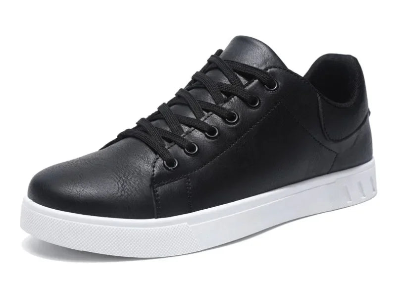 Men's leather loafer shoes by Jelieora Venture featuring classic design, smooth leather finish, and comfortable slip-on style.