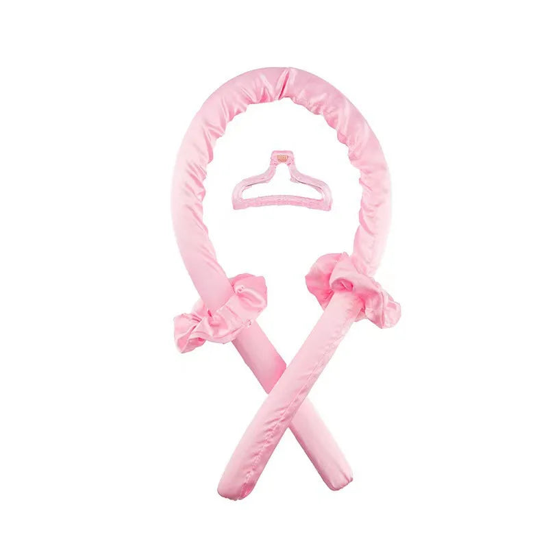 Jelieora Venture heatless overnight curling rod headband for hair styling, soft fabric hair accessories for easy curls.